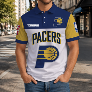 Limited Edition – Customized NBA Indiana Pacers Polo Shirt