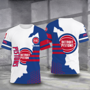 Limited Edition – Customized NBA Detroit Pistons T-Shirt