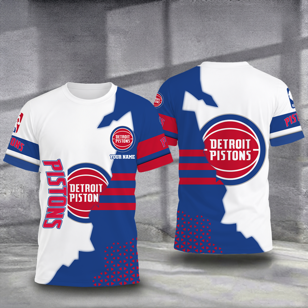 Limited Edition – Customized NBA Detroit Pistons T-Shirt