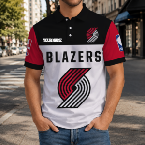 Limited Edition – Customized NBA Portland Trail Blazers Polo Shirt