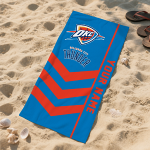 Limited Edition – Customized NBA Oklahoma City Thunder Beach Towel For Fan