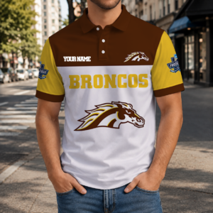 Limited Edition – Customized NCAA Western Michigan Broncos Polo Shirt