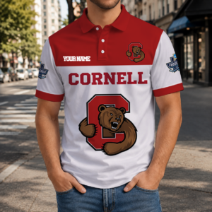 Limited Edition – Customized NCAA Cornell Big Red Polo Shirt