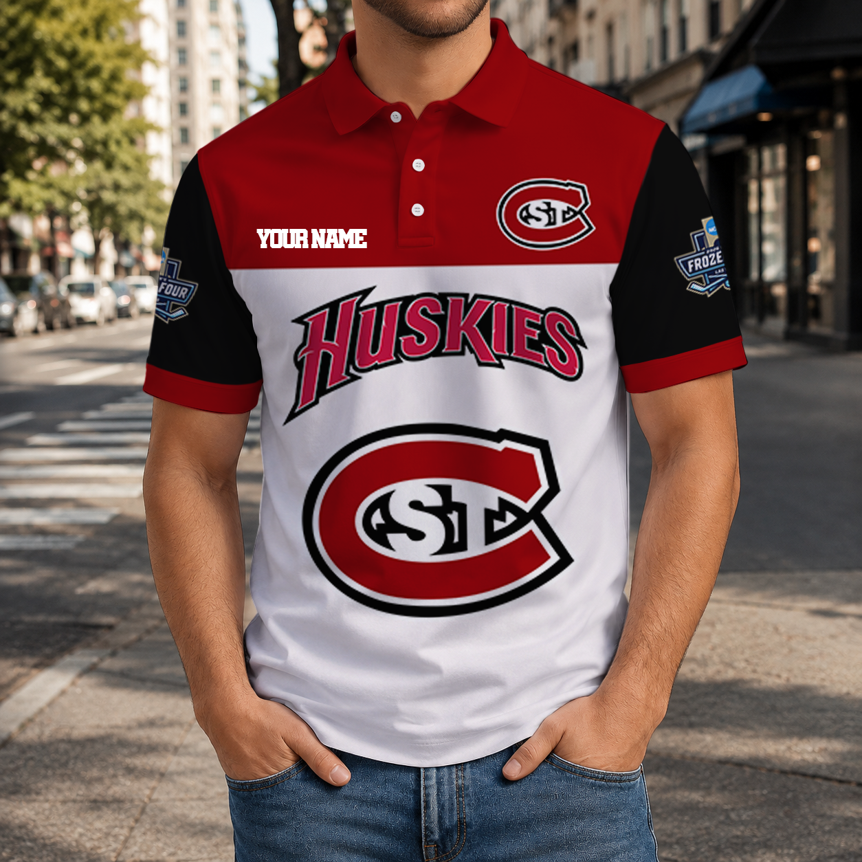Limited Edition – Customized NCAA St. Cloud State Huskies Polo Shirt