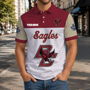 Limited Edition – Customized NCAA Boston College Eagles Polo Shirt