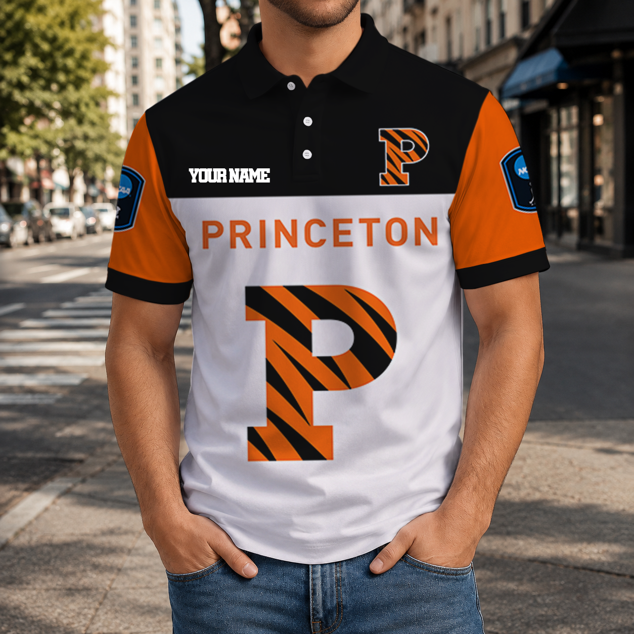 Limited Edition – Customized NCAA Princeton Tigers Polo Shirt
