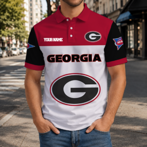 Limited Edition – Customized NCAA Georgia Bulldogs Polo Shirt