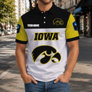 Limited Edition – Customized NCAA Iowa Hawkeyes Polo Shirt