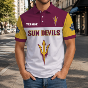 Limited Edition – Customized NCAA Arizona State Sun Devils Polo Shirt