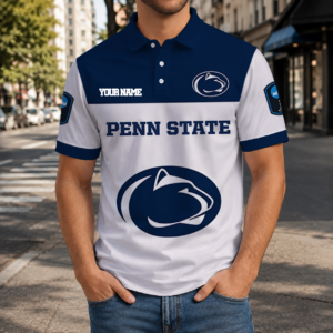 Limited Edition – Customized NCAA Penn State Nittany Lions Polo Shirt
