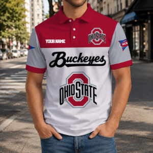 Limited Edition – Customized NCAA Ohio State Buckeyes Polo Shirt