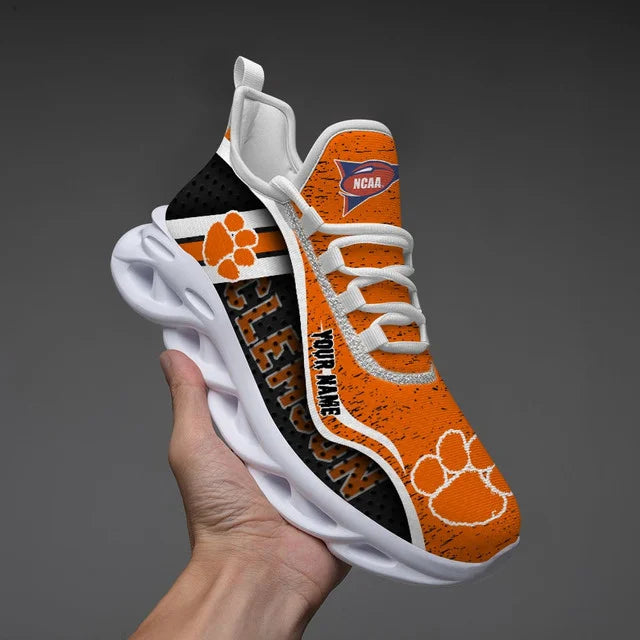 Limited Edition – Customized NCAA Clemson Tigers Max Soul Sneakers