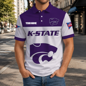 Limited Edition – Customized NCAA Kansas State Wildcats Polo Shirt