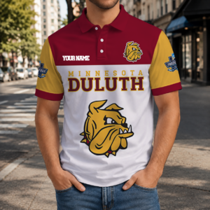Limited Edition – Customized NCAA Minnesota Duluth Bulldogs Polo Shirt
