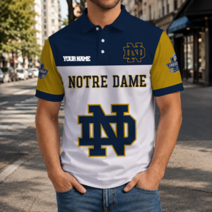Limited Edition – Customized NCAA Notre Dame Fighting Irish Polo Shirt