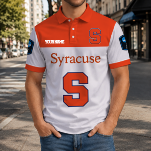 Limited Edition – Customized NCAA Syracuse Orange Polo Shirt