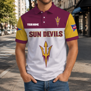 Limited Edition – Customized NCAA Arizona State Sun Devils Polo Shirt
