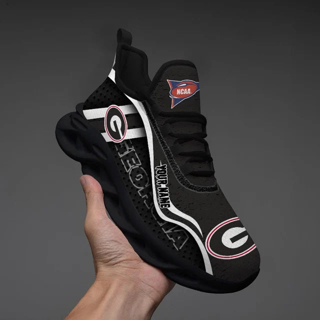 Limited Edition – Customized NCAA Georgia Bulldogs Max Soul Sneakers - Image 2