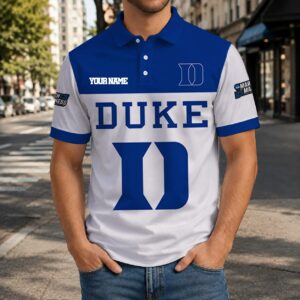 Limited Edition – Customized NCAA Duke Blue Devils Polo Shirt