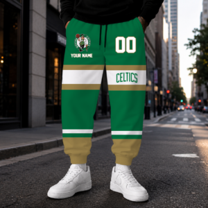 Limited Edition – Customized NBA Boston Celtics Sweatpants