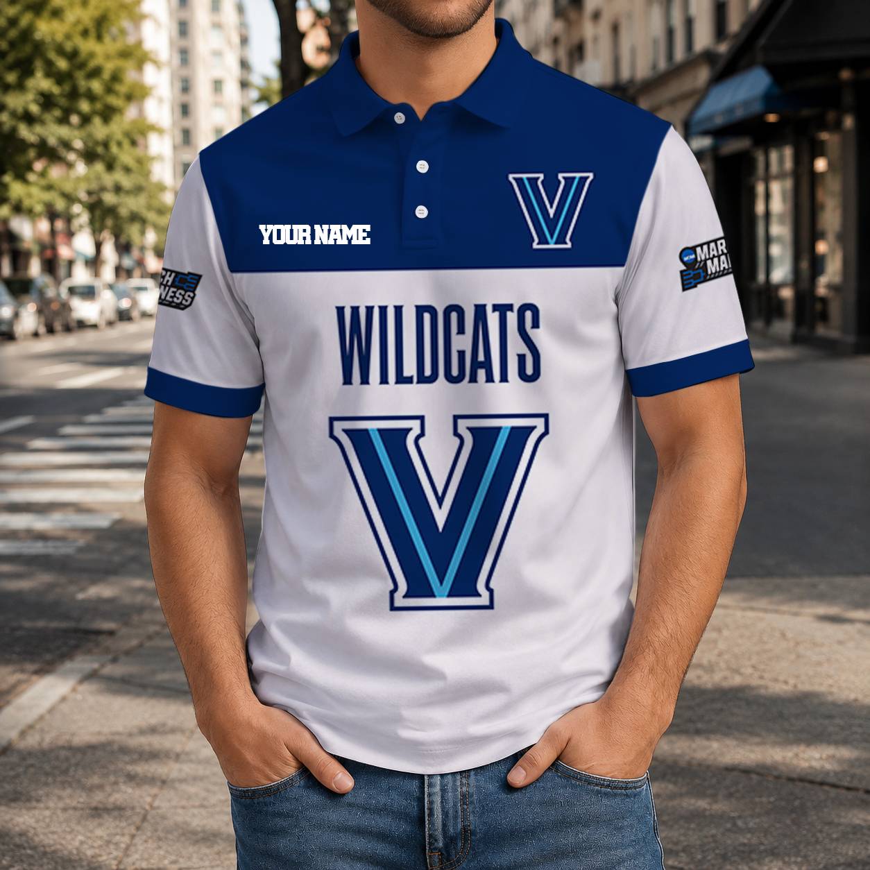 Limited Edition – Customized NCAA Villanova Wildcats Polo Shirt