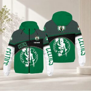 Limited Edition – Customized NBA Boston Celtics Windbreaker Jacket