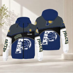 Limited Edition – Customized NBA Indiana Pacers Windbreaker Jacket
