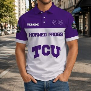 Limited Edition – Customized NCAA Tcu Horned Frogs Polo Shirt