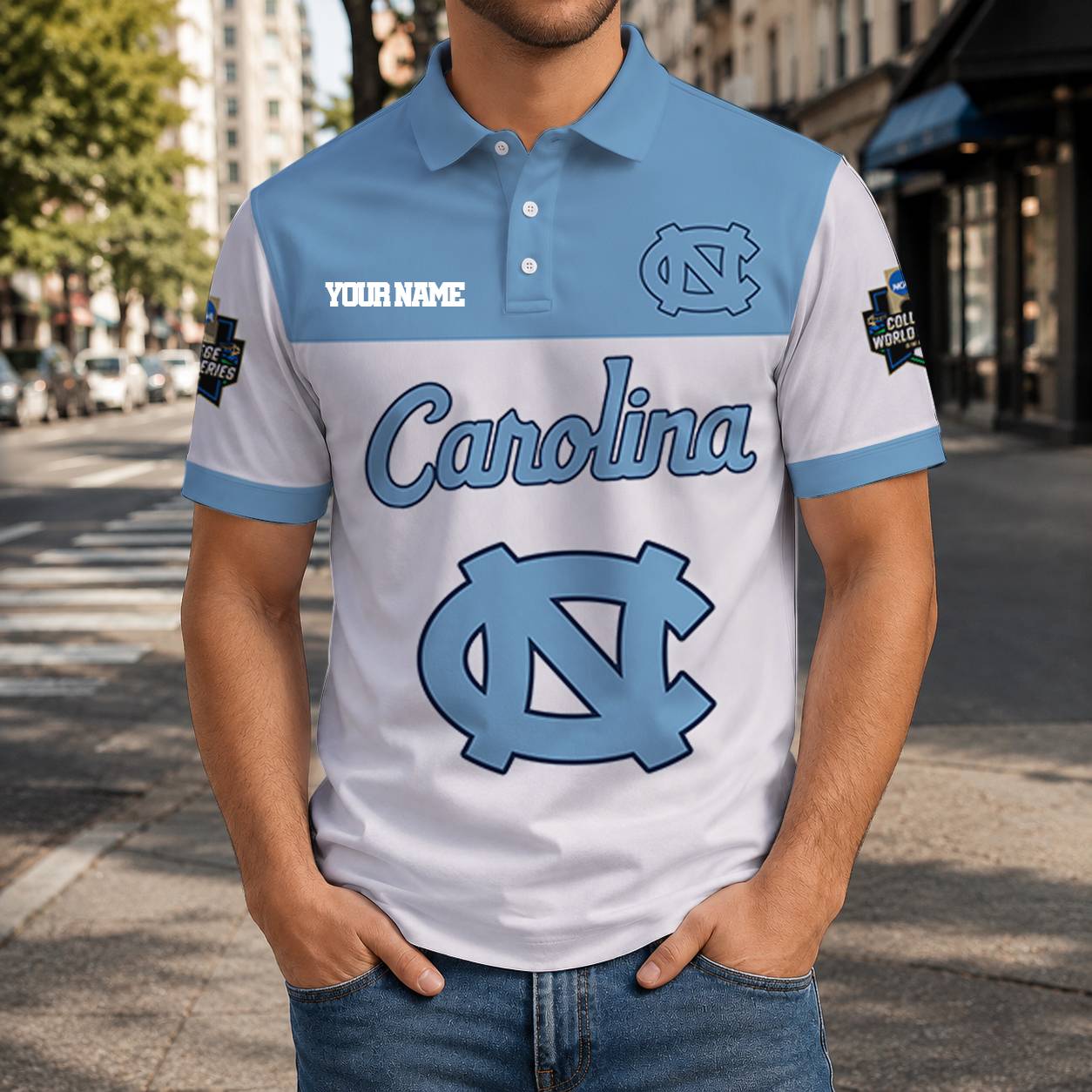 Limited Edition – Customized NCAA North Carolina Tar Heels Polo Shirt