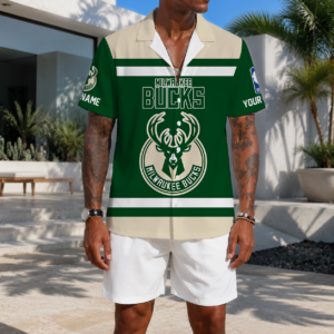 Limited Edition – Customized NBA Milwaukee Bucks Unisex Hawaiian Shirt