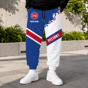 Limited Edition – Customized NBA Detroit Pistons Sweatpants