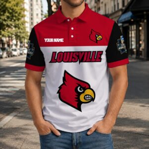 Limited Edition – Customized NCAA Louisville Cardinals Polo Shirt