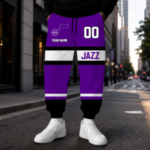 Limited Edition – Customized NBA Utah Jazz Sweatpants