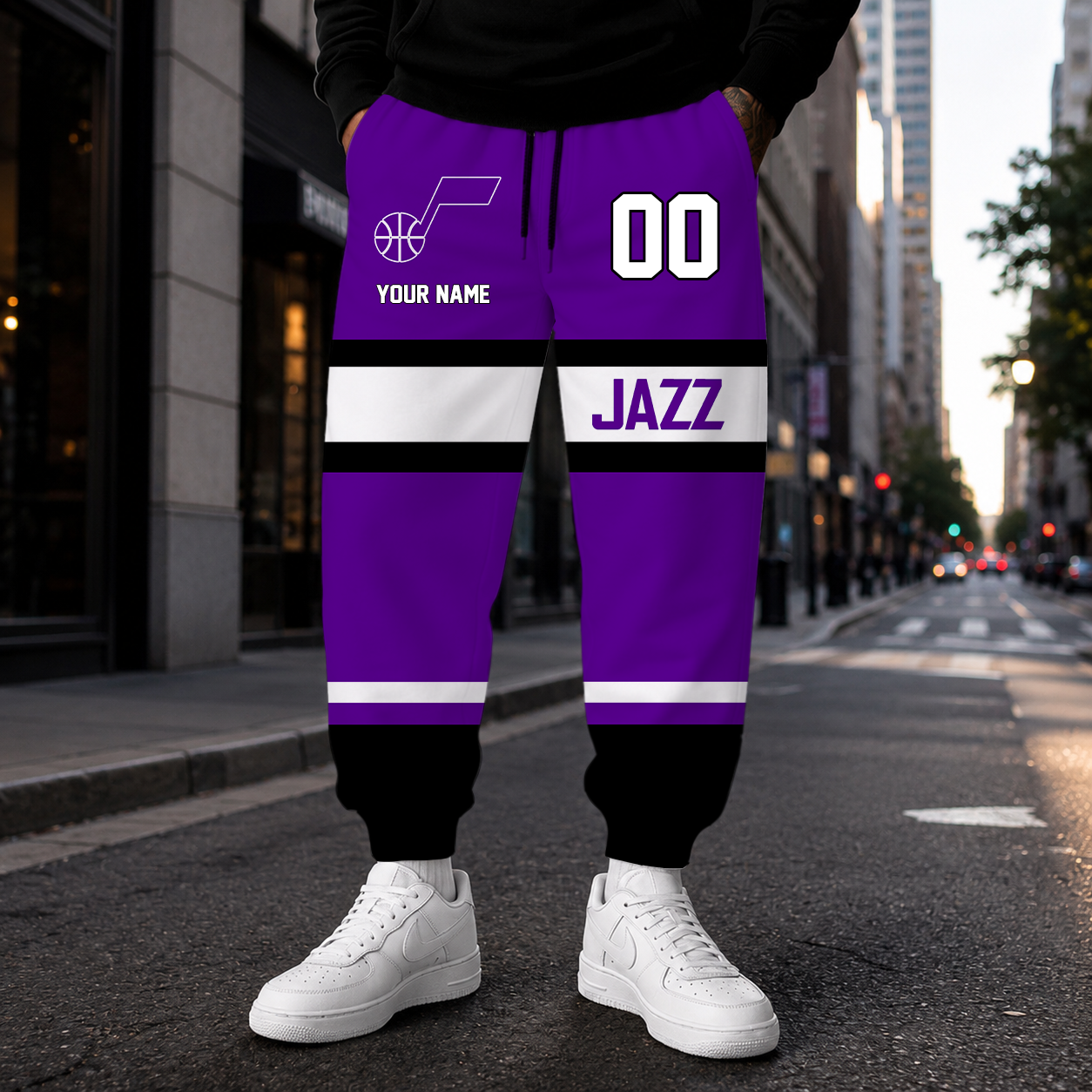 Limited Edition – Customized NBA Utah Jazz Sweatpants