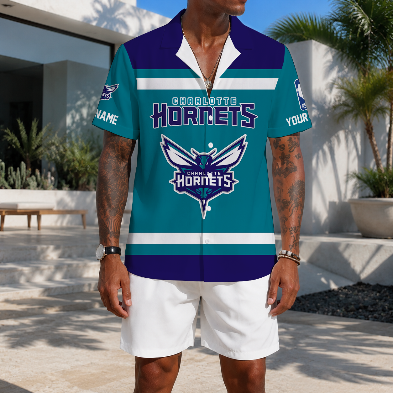 Limited Edition – Customized NBA Charlotte Hornets Unisex Hawaiian Shirt