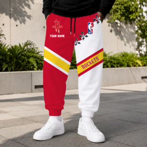 Limited Edition – Customized NBA Houston Rockets Sweatpants