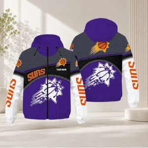 Limited Edition – Customized NBA Phoenix Suns Windbreaker Jacket