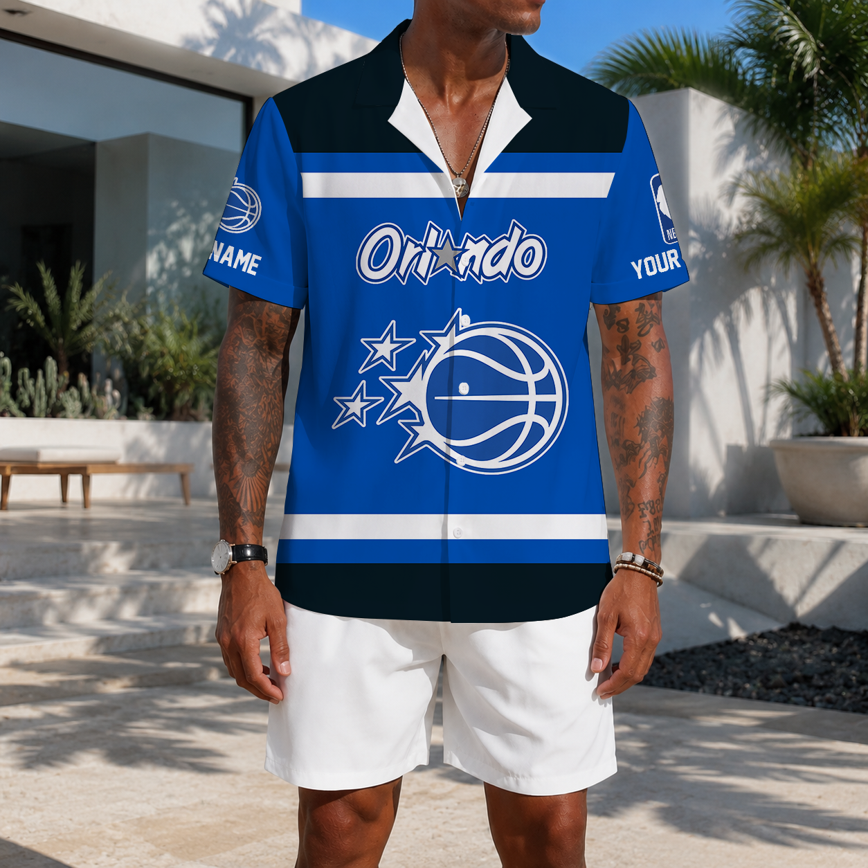 Limited Edition – Customized NBA Orlando Magic Unisex Hawaiian Shirt