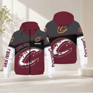 Limited Edition – Customized NBA Cleveland Cavaliers Windbreaker Jacket