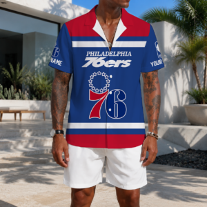 Limited Edition – Customized NBA Philadelphia 76Ers Unisex Hawaiian Shirt