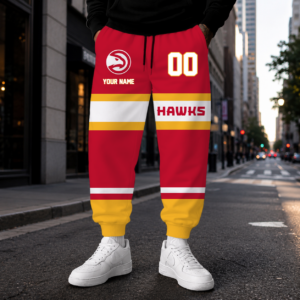 Limited Edition – Customized NBA Atlanta Hawks Sweatpants