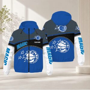 Limited Edition – Customized NBA Orlando Magic Windbreaker Jacket