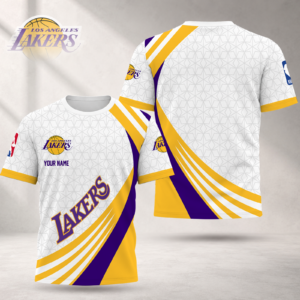 Limited Edition – Customized NBA Los Angeles Lakers Unisex T-Shirt