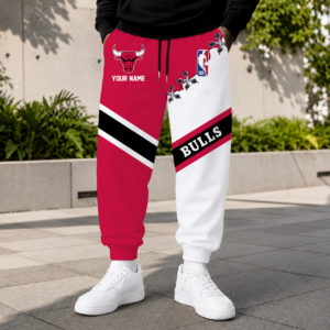 Limited Edition – Customized NBA Chicago Bulls Sweatpants