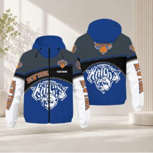 Limited Edition – Customized NBA New York Knicks Windbreaker Jacket