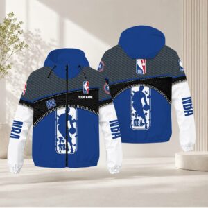 Limited Edition – Customized NBA National Basketball Association Windbreaker Jacket