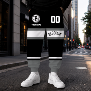 Limited Edition – Customized NBA Brooklyn Nets Sweatpants