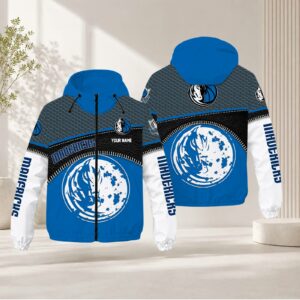 Limited Edition – Customized NBA Dallas Mavericks Windbreaker Jacket