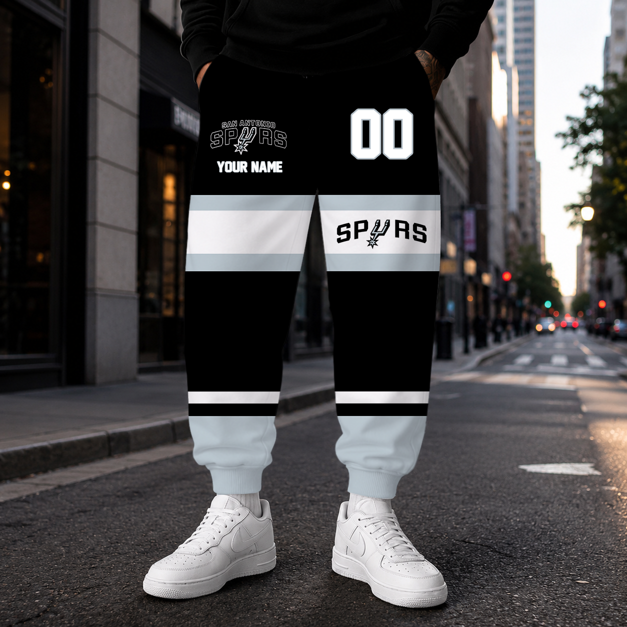 Limited Edition – Customized NBA San Antonio Spurs Sweatpants