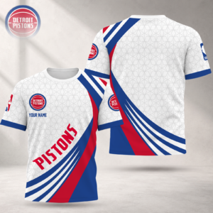 Limited Edition – Customized NBA Detroit Pistons Unisex T-Shirt